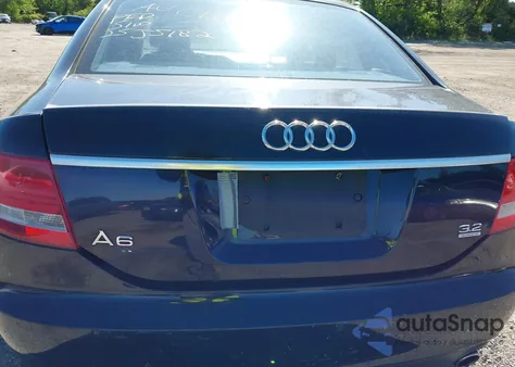 2005 Audi A6 3.2 из США, поврежденный, VIN WAUDG74F85N093345